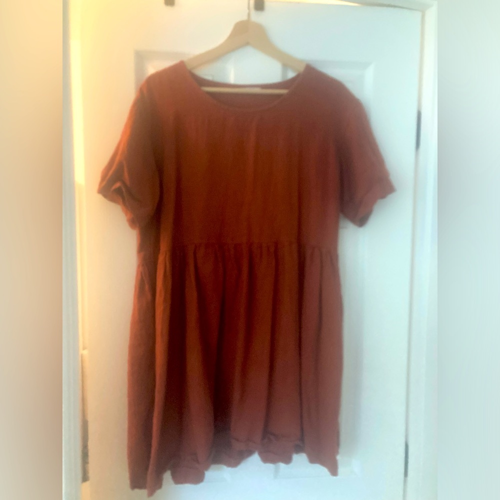 ✨LINENFOX✨ 100% Linen Dress Size Small